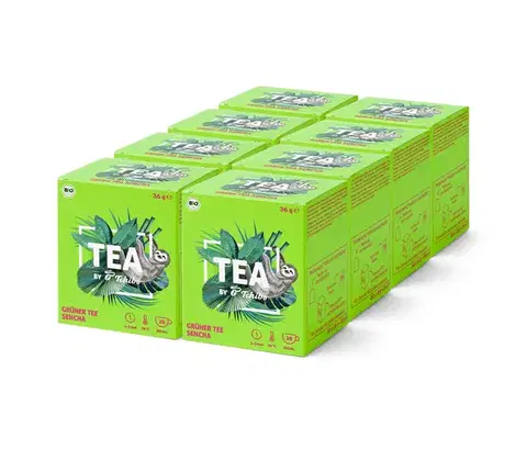 TEA by Tchibo Bio zelený čaj Sencha - 8 x 20