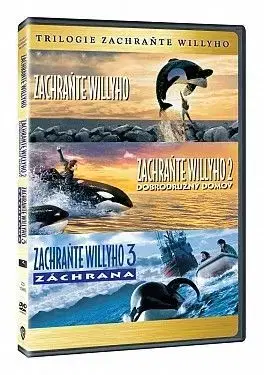 Zachraňte Willyho trilogie 3DVD