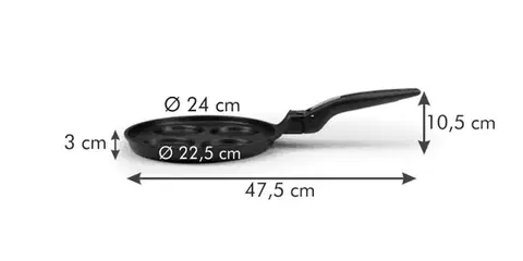 Tescoma panvica na lievance SmartCLICK ø 24 cm