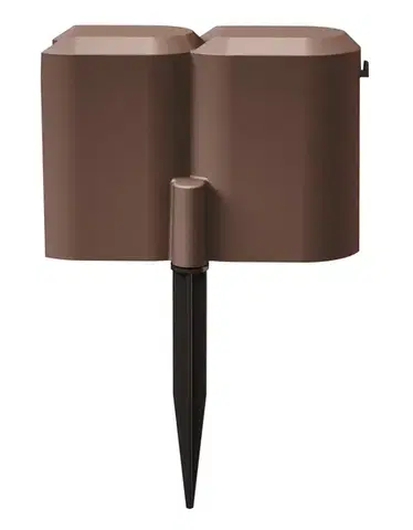 Záhradná palisáda ANTISNAIL 190 cm hnedá