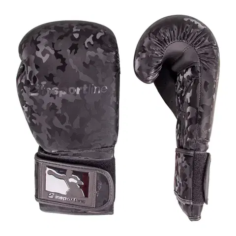 Boxerské rukavice inSPORTline Cameno Farba camo, Veľkosť 10