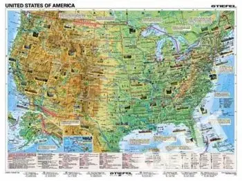Facts about USA - A3 karta