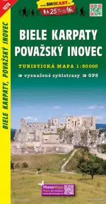 Biele Karpaty, Považský Inovec TM1074 1:50 tis
