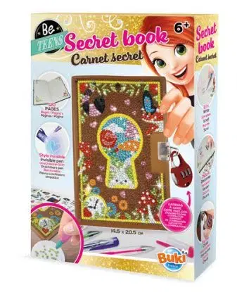 Secret Book Tajomný zápisník na zámok - Buki