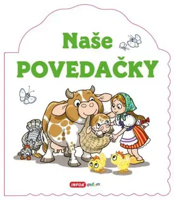 Tvarované leporelo - Naše povedačky