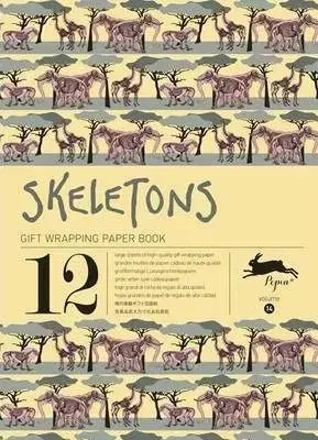 Skeletons gift wrap - Roojen van Pepin