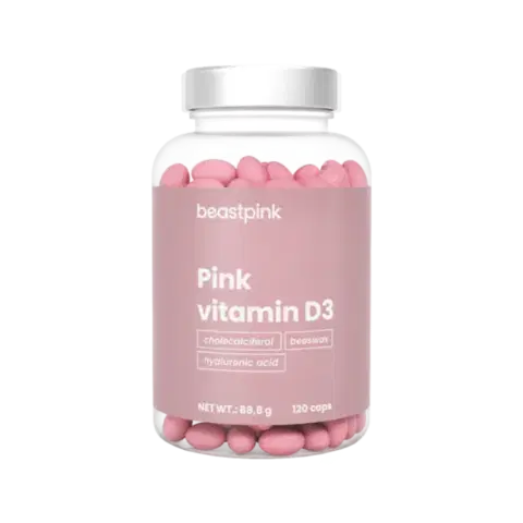 BeastPink Pink Vitamín D3 2000 IU
