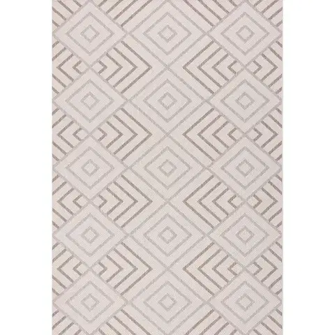 Dekoria Lineo Geometrický koberec z vlny a atramentu 200x290cm, 200 x 290 cm