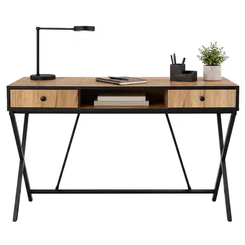 Písací stôl Crossline 120 cm - výber z 7 prevedení