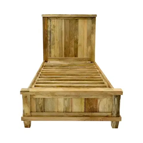 Posteľ Devi 90x200 indický masív mango