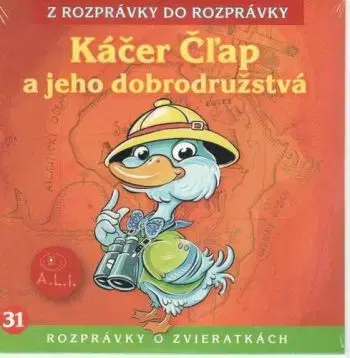 Rozprávka - Káčer Čľap a jeho dobrodružstvá CD (kartón)