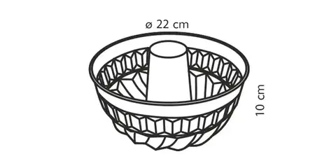 Tescoma forma na bábovku DELICIA ø 22 cm
