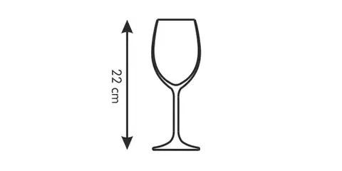 Tescoma poháre na biele víno Sommelier 340ml, 6 ks