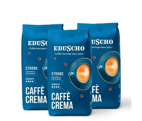 Eduscho Caffè Crema Strong - 3 kg zrnkovej kávy