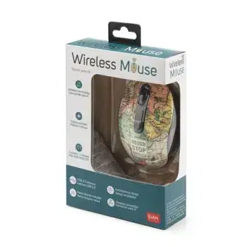Legami Bezdrôtová myš Travel s USB prijímačom STAR TECH