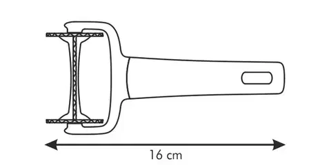 Tescoma vykrajovač štvorčekov s vlnitým okrajom DELÍCIA 7,0cm