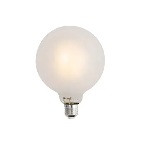 Inteligentné stmievateľné LED žiarovky E27 G125 matné 7W 806lm 2700-6500K