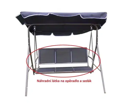 Látka na sedák k hojdačke CONFORT ROJAPLAST