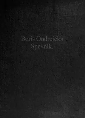Spevník - Boris Ondreička