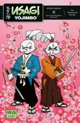 Usagi Yojimbo Volume 41: Ten Thousand Plums - Colour Design, Stan Sakai