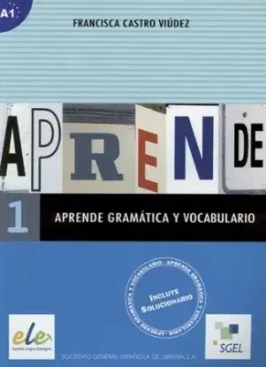 Aprende Gramatica y Vocabulario 1 - Viúdez Francisca Castro