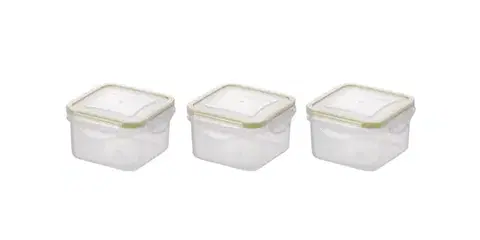 Tescoma mini dóza FRESHBOX, 3 ks, štvorcová