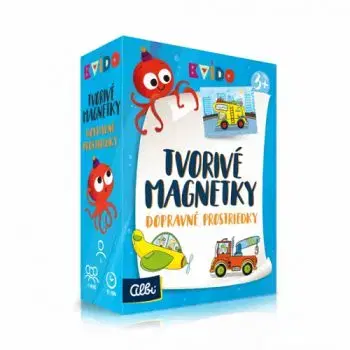 Kvído: Tvorivé magnetky - Dopravné prostriedky