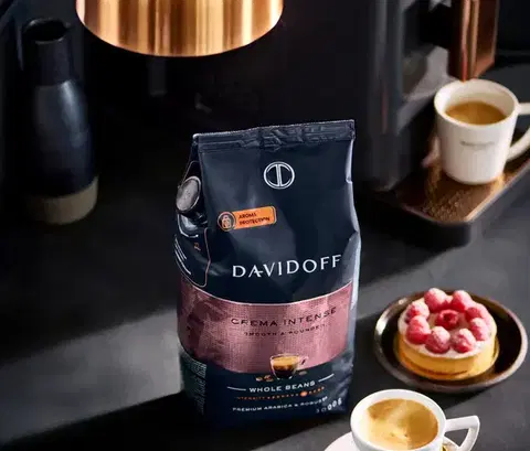 DAVIDOFF CAFÉ Crema Intense - 1 kg kávových zŕn