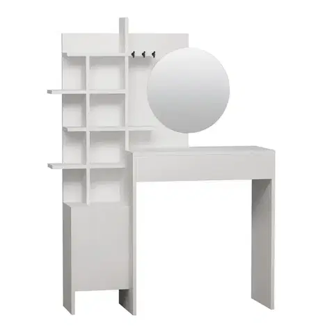 Toaletný stolík MUP 105 cm biely