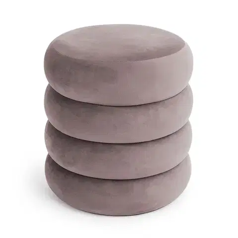 Taburet Snuggo II tmavoružový