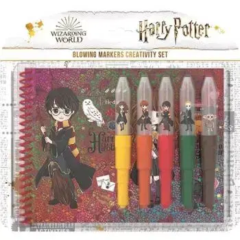 Set s fúkacími fixkami a notesom - Harry Potter