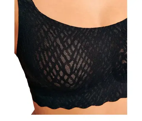 Podprsenka sloggi ZERO Feel Bliss Top, čierna