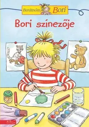 Bori színezője - Barátnőm, Bori foglalkoztató - Uli Velte