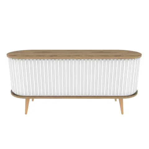 TV stolík Stor - Oud Oak, White