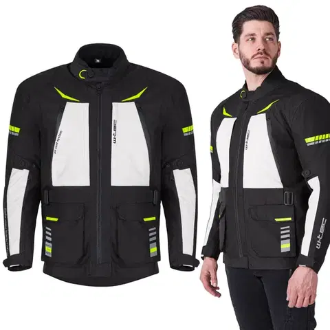 W-TEC Warao čierna-fluo - XL