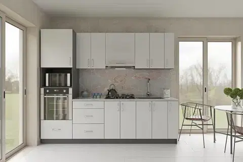 IKEMA štýlová kuchyňa 260, biela