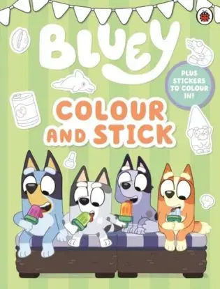 Bluey: Colour and Stick - Bluey