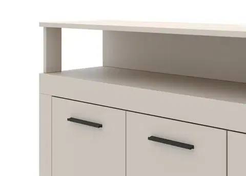 Komoda Luna 190 cm kašmírová