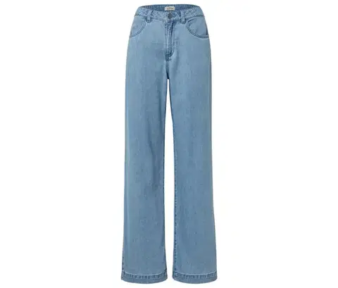 Džínsy typu palazzo – strih »Neni«, light blue