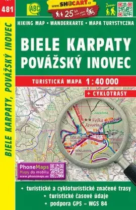 Biele Karpaty, Považský Inovec 1:40T TM 481