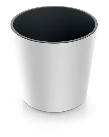 Kvetináč NURBI ROUNDED biely