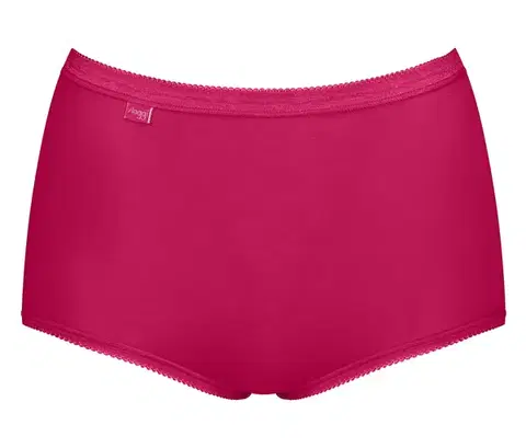 Nohavičky sloggi Basic+ Maxi C3P, červená kombinácia