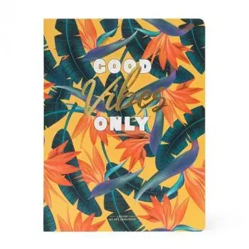 Legami Zápisník veľký linajkový Tropical EXTRAORDINARY STATIONERY - Legami