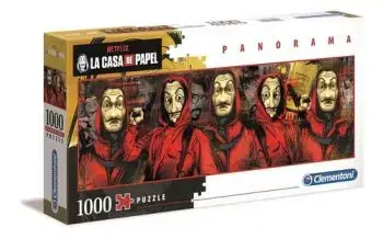 Puzzle La casa de papel 1000 panorama Clementoni