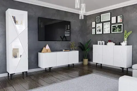FANCY obývacia zostava, biela