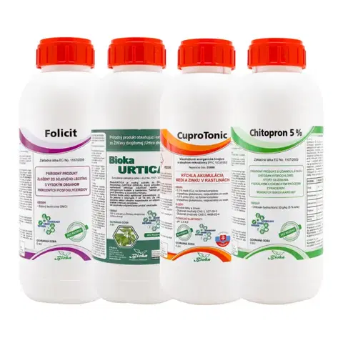 Bioka Balíček C (FO + CU + CH + EQ) Objem: 4x 1 l