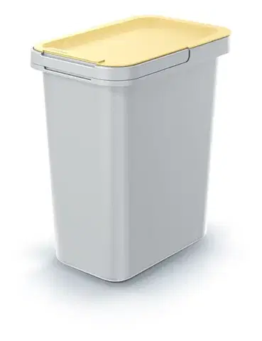Set odpadkových košov SYSTEM 4x12 l popolavo šedý