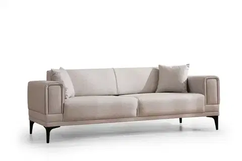 Trojmiestna rozkladacia pohovka Horizon 230 cm ecru