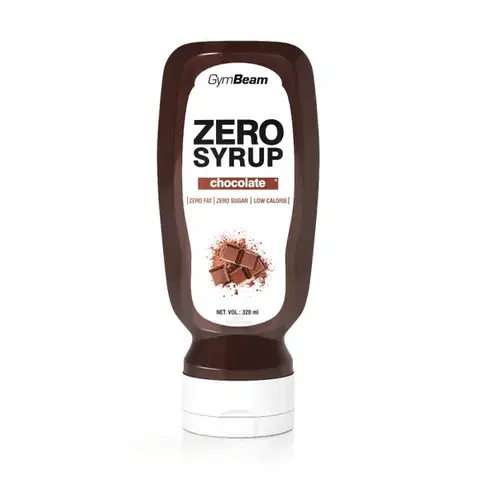 GymBeam ZERO SIRUP čokoláda