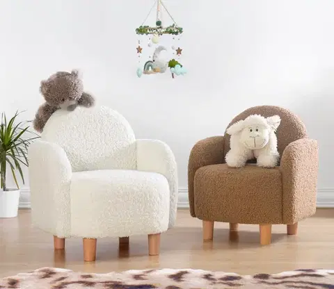 Detské kresielko Moylo biele